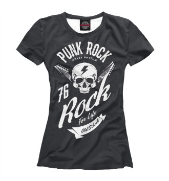 Футболка для девочек Punk Rock