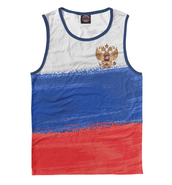 Майка Флаг России с гербом для мальчиков 