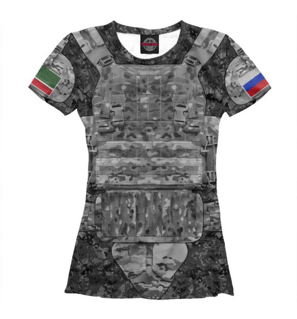 Футболка Чеченский Батальон для девочек 