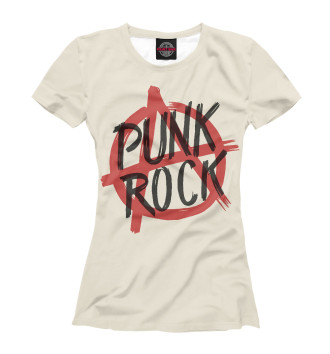 Женская Футболка Punk Rock