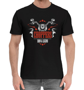 Хлопковая футболка CHOPPERS