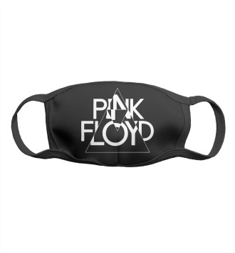 Маска Pink Floyd белый логотип