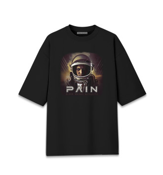 Мужская Хлопковая футболка оверсайз Pain