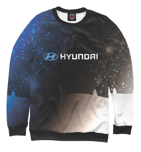 Мужской Свитшот Hyundai - Snow