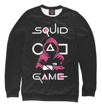 Свитшот для девочек Squid game: guard-killer