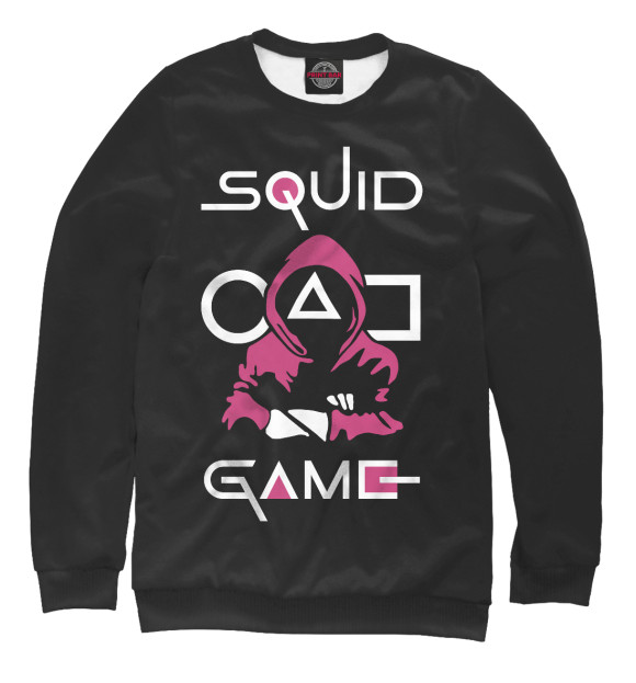 Свитшот Squid game: guard-killer для девочек 