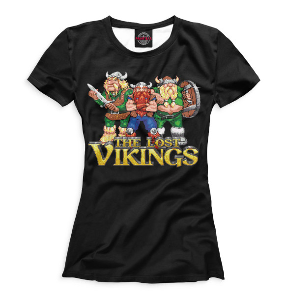 Футболка The Lost Vikings для девочек 
