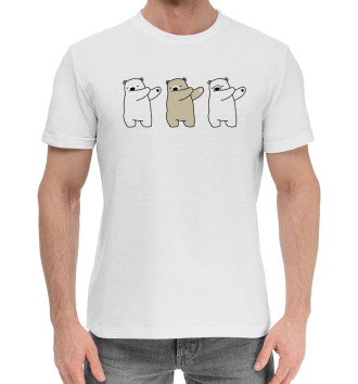 Хлопковая футболка Медведь