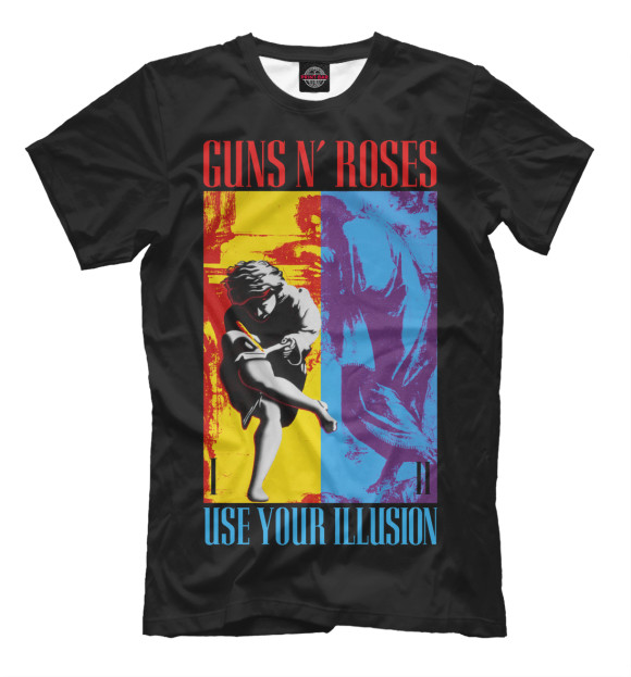 Мужская Футболка Guns N'Roses
