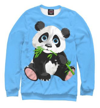 Свитшот для мальчиков Панда и бамбук