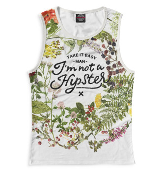 Майка I'm not a hipster