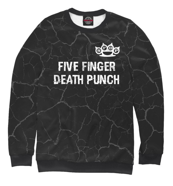 Свитшот Five Finger Death Punch Glitch Black для девочек 