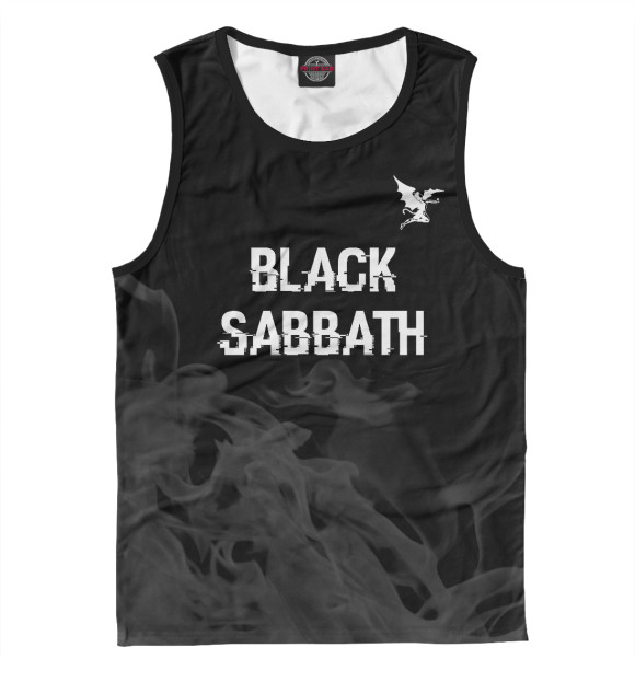 Майка Black Sabbath Glitch Black для мальчиков 