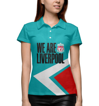 Женское Поло We Are Liverpool
