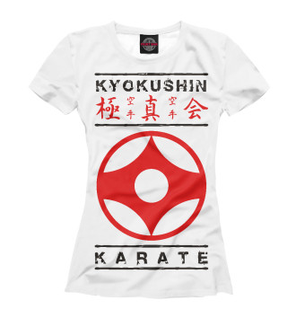 Женская Футболка Kyokushin Karate