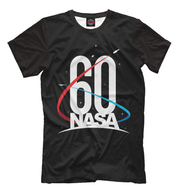 Футболка NASA 60 лет для мальчиков 