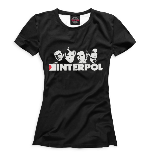 Футболка Interpol для девочек 