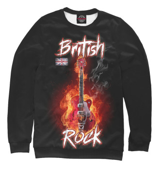 Свитшот для мальчиков British rock music