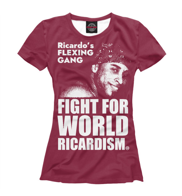 Футболка Fight for Ricardo для девочек 