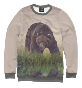 Свитшот для девочек Бурый медведь