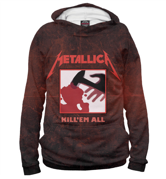 Худи Metallica - Kill Em All для мальчиков 