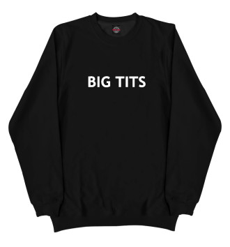 Мужской Хлопковый свитшот Big Tits