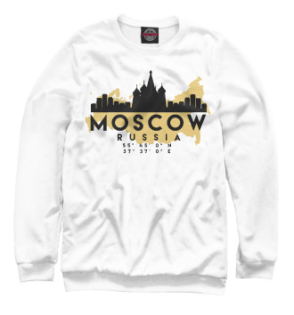 Свитшот для девочек Москва (Россия)