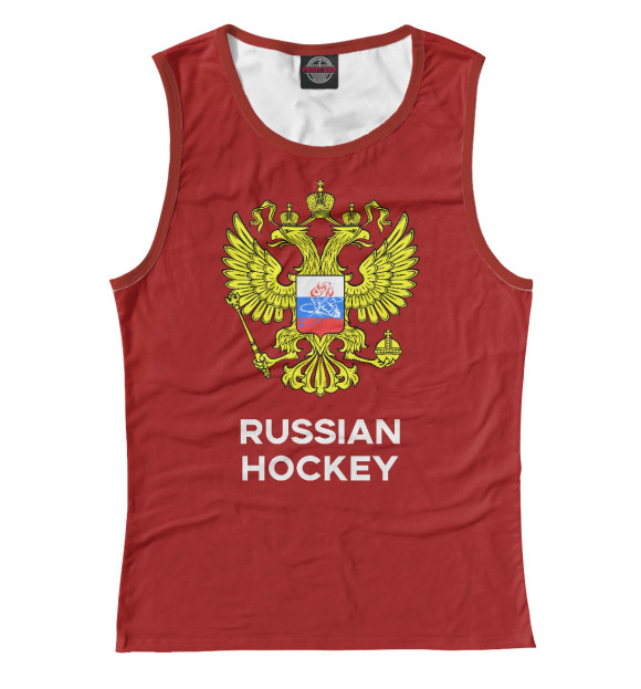 Майка Russian Hockey для девочек 