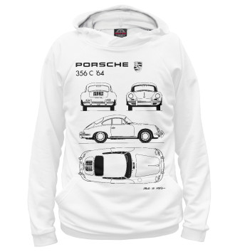 Худи для мальчиков Porsche 356 C '64