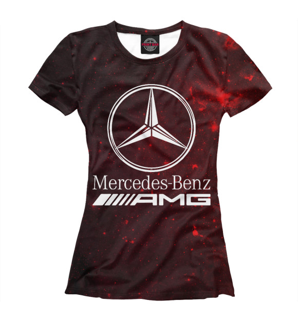 Женская Футболка Mersedes-Benz AMG