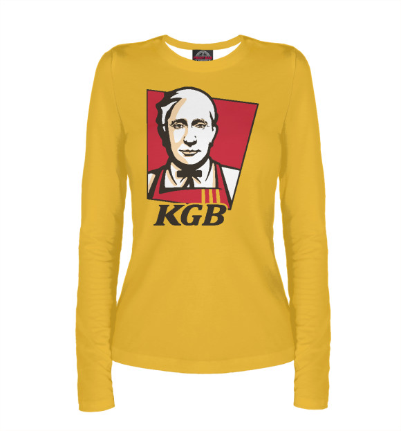 Женский Лонгслив Putin KGB
