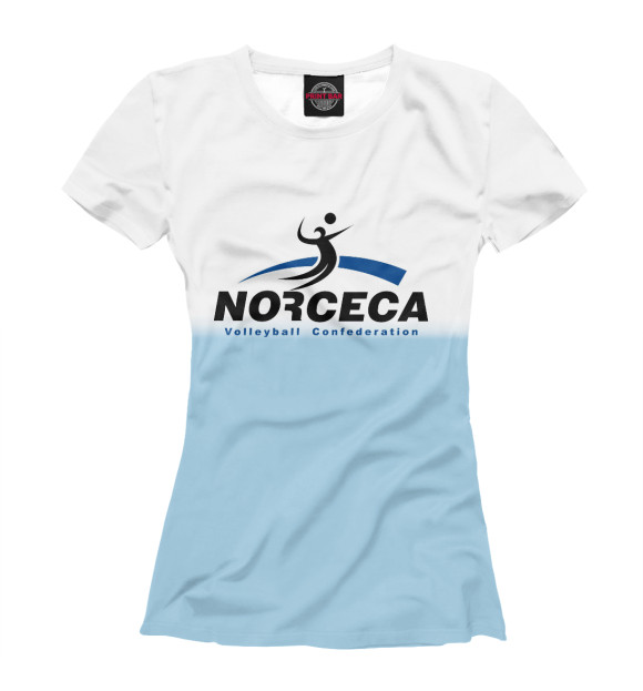 Футболка Norceca volleyball confederation для девочек 