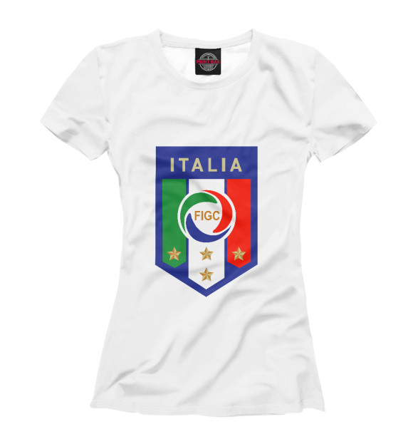 Футболка Сборная Италии для девочек 