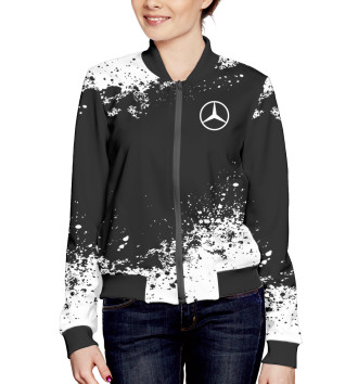 Женский Бомбер Mercedes-Benz abstract sport uniform