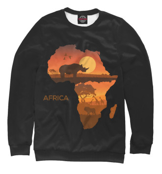 Мужской Свитшот Африка