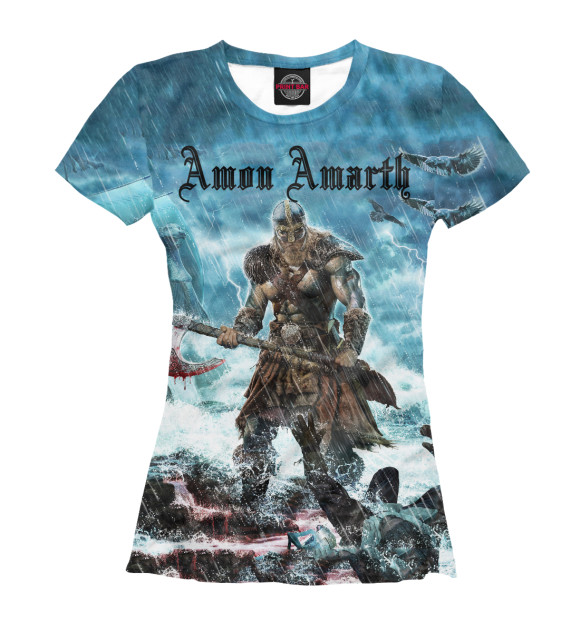 Футболка Amon Amarth для девочек 