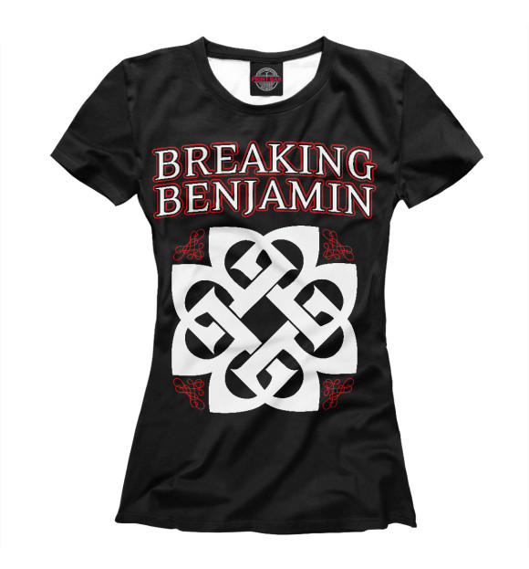 Футболка Breaking Benjamin для девочек 