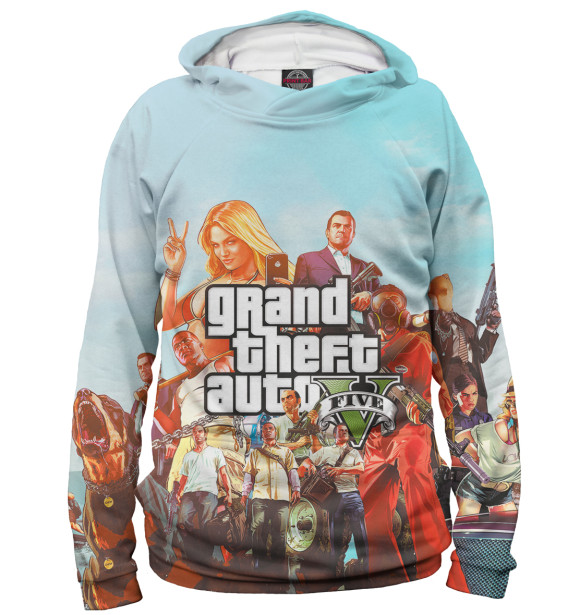 Худи Grand Theft Auto V для мальчиков 