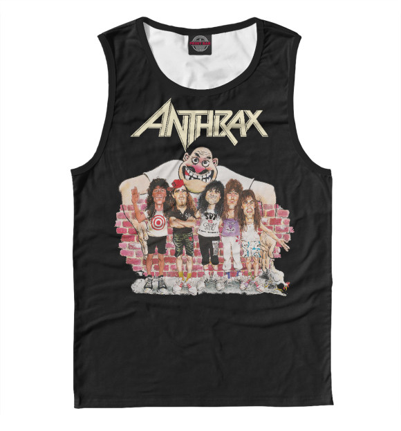 Майка Anthrax 1987 для мальчиков 