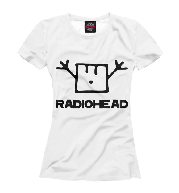 Футболка Radiohead для девочек 