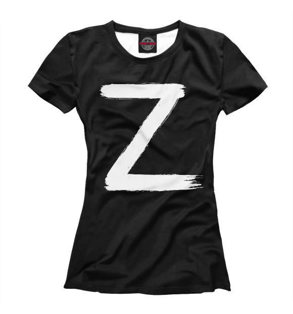 Футболка Zа мир - буква Z для девочек 