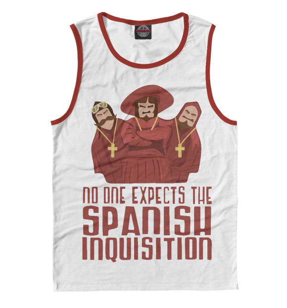 Майка No one expects the Spanish inquisition для мальчиков 