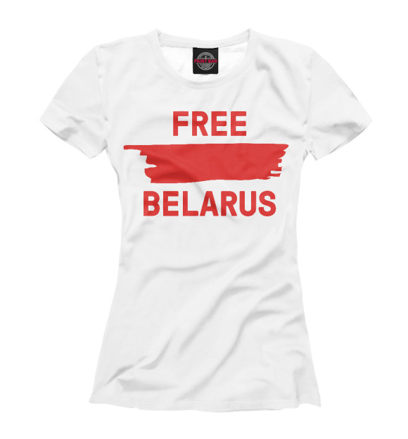 Футболка Free Belarus для девочек 