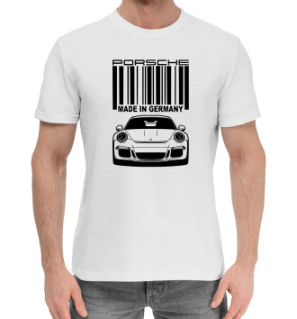 Хлопковая футболка Porsche