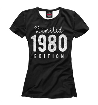 Футболка для девочек 1980 - Limited Edition