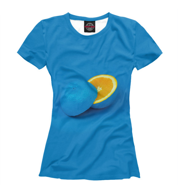 Футболка Синий апельсин для девочек 