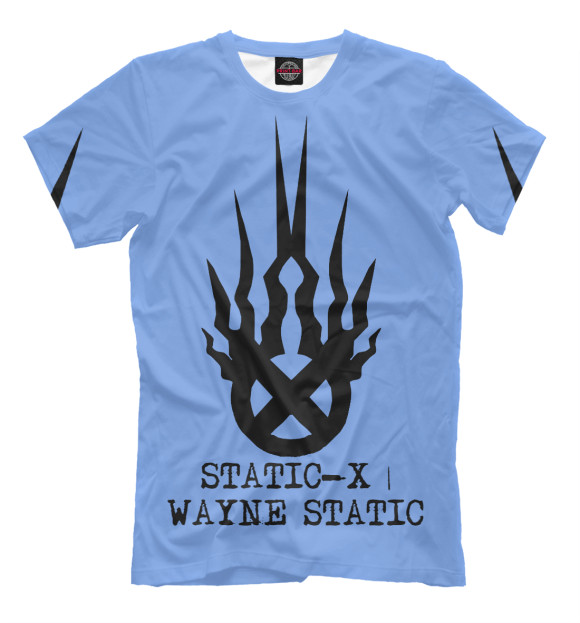 Футболка Static-X | Wayne Static Blue для мальчиков 
