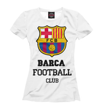 Женская Футболка Barca FC