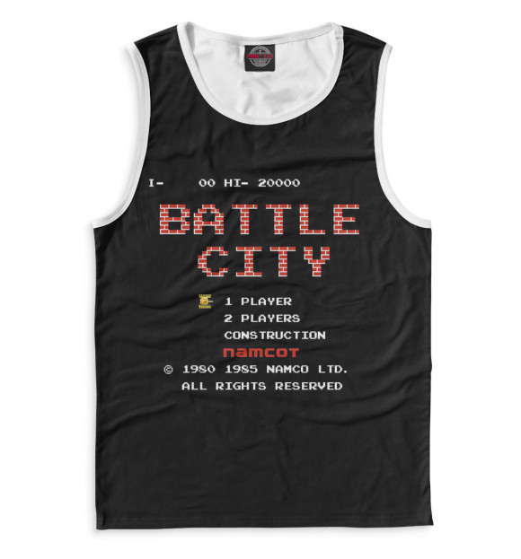 Майка Battle City для мальчиков 
