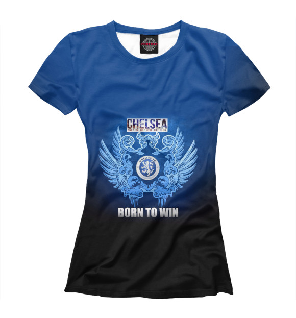 Футболка Chelsea - Born to win для девочек 